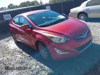 ✅ 2015 Hyundai Elantra Limited • VIN: KMHDH4AE3FU352224 • Lot: 43600437. Listed on IAAI with 122,219 mi. Free auction sales archive from the USA and detailed vehicle history report at DreamBid. Image 1.