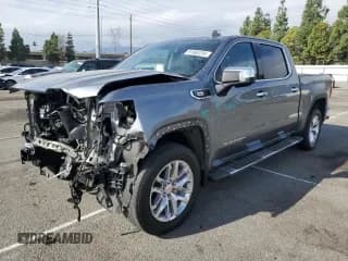 ✅ 2021 GMC Sierra 1500 SLT • VIN: 3GTP8DET4MG266950 • Лот: 81965234. Опубликован ранее на Copart с пробегом 55 968 миль. Бесплатный доступ к архиву аукционных продаж из США и подробный отчёт об истории автомобиля на DreamBid. Изображение 1.