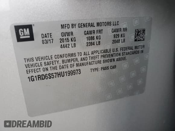 ✅ 2017 Chevrolet Volt Premier • VIN: 1G1RD6S57HU199973 • Lot: 81820784. Wystawiony na Copart z przebiegiem Nie podano. Bezpłatny archiwum sprzedaży aukcyjnych z USA i szczegółowy raport historii pojazdu na DreamBid. Zdjęcie 13.