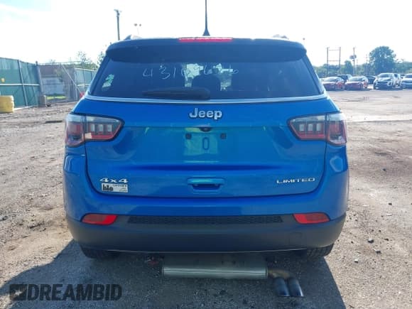 ✅ 2020 Jeep Compass Limited • VIN: 3C4NJDCB2LT200263 • Lot: 43109626. Listed on IAAI with 66,657 mi. Free auction sales archive from the USA and detailed vehicle history report at DreamBid. Image 16.