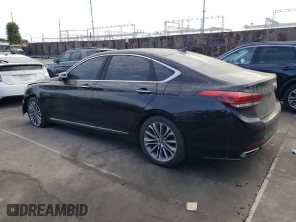 2015 Hyundai Genesis 3.8L z VIN KMHGN4JE8FU042950, wystawiony jako Copart lot #65751824 z przebiegiem Nie podano mil oraz Czysty tytuł • Clean title. Historia ofert i sprzedaży dostępna na DreamBid. Obrazek 2.