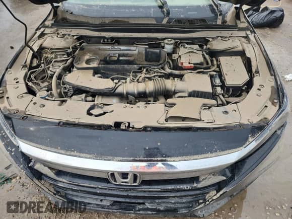 2018 Honda Accord EX-L with VIN 1HGCV2F52JA035620, listed as a Copart auction lot 69314835 with Not provided miles and Salvage title. Bid and sale history available at DreamBid. Image 11.