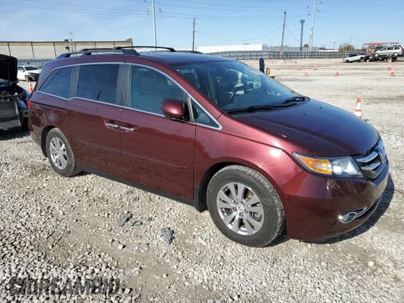 ✅ 2016 Honda Odyssey EX-L • VIN: 5FNRL5H63GB109018 • Lot: 92902855. Listed on Copart with 98,908 mi. Free auction sales archive from the USA and detailed vehicle history report at DreamBid. Image 4.