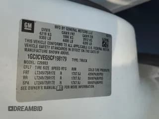 ✅ 2012 Chevrolet Silverado 2500HD • VIN: 1GC0CVEG5CF198179 • Lot: 42497953. Wystawiony na IAAI z przebiegiem 134 212 mil. Bezpłatny archiwum sprzedaży aukcyjnych z USA i szczegółowy raport historii pojazdu na DreamBid. Zdjęcie 1.