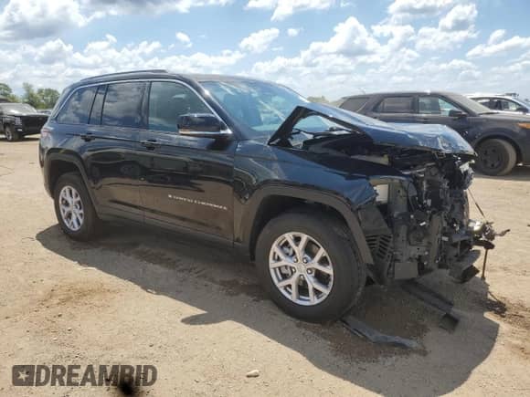 2022 Jeep Grand Cherokee Limited с VIN 1C4RJHBG3N8521574, выставлен на аукционе Copart как лот 63047765 с пробегом 26 959 миль миль и Списание • Salvage title. История ставок и продаж доступна на DreamBid. Изображение 4.
