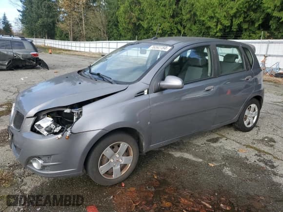 ✅ 2009 Pontiac G3 • VIN: KL2TD66E39B647536 • Lot: 76592784. Listed on Copart with 123,818 mi. Free auction sales archive from the USA and detailed vehicle history report at DreamBid. Image 1.