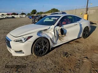 ✅ 2018 Infiniti Q60 Sport • VIN: JN1EV7EK3JM341772 • Lot: 94975595. Listed on Copart with 83,010 mi. Free auction sales archive from the USA and detailed vehicle history report at DreamBid. Image 1.