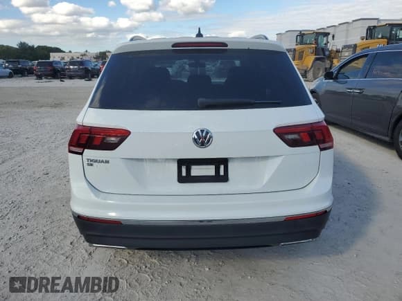 ✅ 2021 Volkswagen Tiguan SE • VIN: 3VV3B7AX8MM095584 • Lot: 92612955. Listed on Copart with 64,543 mi. Free auction sales archive from the USA and detailed vehicle history report at DreamBid. Image 6.