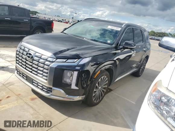 2024 Hyundai Palisade Calligraphy с VIN KM8R7DGE4RU666520, выставлен на аукционе Copart как лот 74432364 с пробегом Не указан миль и На запчасти • Non repairable. История ставок и продаж доступна на DreamBid. Изображение 1.