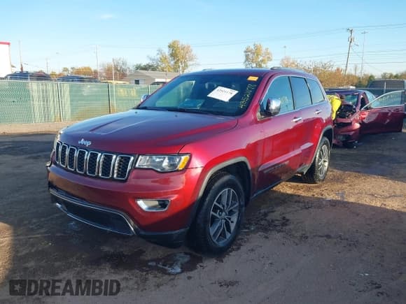✅ 2018 Jeep Grand Cherokee Limited • VIN: 1C4RJFBG3JC266498 • Lot: 43521178. Wystawiony na IAAI z przebiegiem 194 389 mil. Bezpłatny archiwum sprzedaży aukcyjnych z USA i szczegółowy raport historii pojazdu na DreamBid. Zdjęcie 2.