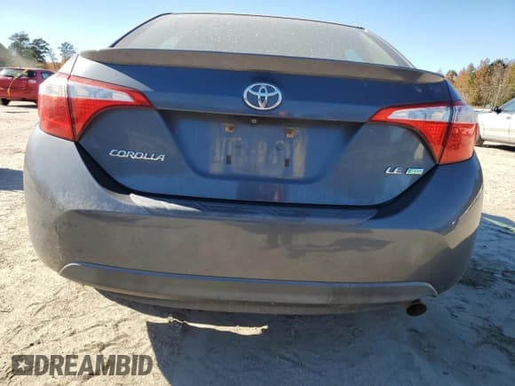 ✅ 2014 Toyota Corolla LE Eco • VIN: 2T1BPRHE2EC103300 • Lot: 91729025. Listed on Copart with 183,373 mi. Free auction sales archive from the USA and detailed vehicle history report at DreamBid. Image 6.