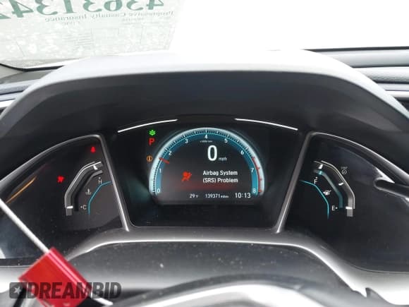 ✅ 2018 Honda Civic EX-T • VIN: JHMFC1F33JX009856 • Lot: 43631342. Listed on IAAI with 139,371 mi. Free auction sales archive from the USA and detailed vehicle history report at DreamBid. Image 7.