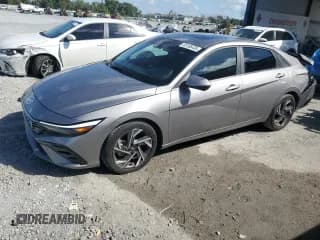 ✅ 2024 Hyundai Elantra Limited • VIN: KMHLP4DG1RU767557 • Lot: 85166435. Listed on Copart with 8,935 mi. Free auction sales archive from the USA and detailed vehicle history report at DreamBid. Image 1.