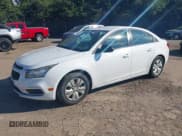✅ 2016 Chevrolet Cruze LS • VIN: 1G1PB5SG9G7222837 • Lot: 43190646. Listed on IAAI with 166,597 mi. Free auction sales archive from the USA and detailed vehicle history report at DreamBid. Image 2.