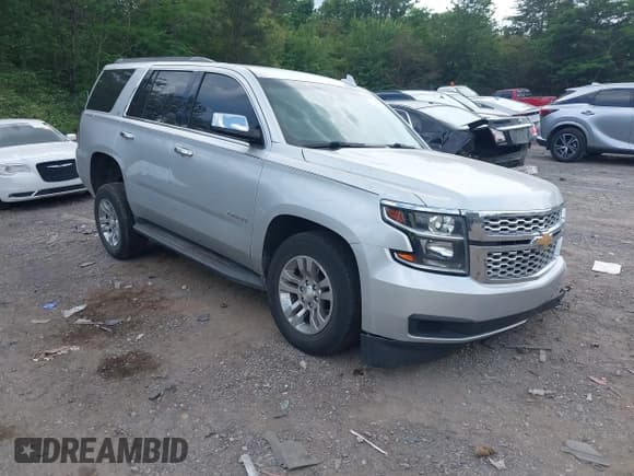 ✅ 2018 Chevrolet Tahoe LT • VIN: 1GNSCBKC3JR112590 • Lot: 42156796. Listed on IAAI with 124,120 mi. Free auction sales archive from the USA and detailed vehicle history report at DreamBid. Image 1.