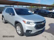 ✅ 2020 Chevrolet Traverse LS • VIN: 1GNERFKW1LJ250465 • Lot: 43244251. Listed on IAAI with 124,464 mi. Free auction sales archive from the USA and detailed vehicle history report at DreamBid. Image 1.
