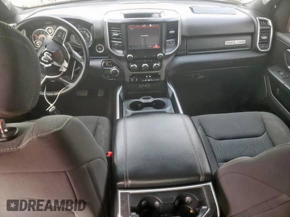 2023 Ram 1500 Big Horn z VIN 1C6RREMTXPN516403, wystawiony jako Copart lot #90931355 z przebiegiem 66 731 mil mil oraz Szkoda całkowita • Salvage title. Historia ofert i sprzedaży dostępna na DreamBid. Obrazek 8.