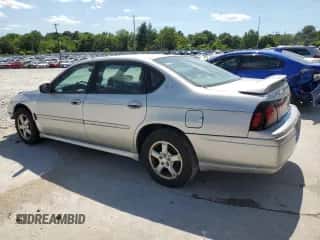 2005 Chevrolet Impala LS z VIN 2G1WH52K359276161, wystawiony jako Copart lot #56934134 z przebiegiem 120 264 mil mil oraz Szkoda całkowita • Salvage title. Historia ofert i sprzedaży dostępna na DreamBid. Obrazek 2.