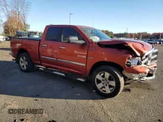 2009 Dodge 1500 SLT z VIN 1D3HV18T29S770833, wystawiony jako Copart lot #78805374 z przebiegiem 164 087 mil mil oraz Szkoda całkowita • Salvage title. Historia ofert i sprzedaży dostępna na DreamBid. Obrazek 4.