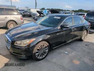 2015 Hyundai Genesis 3.8L z VIN KMHGN4JE4FU033386, wystawiony jako Copart lot #76025174 z przebiegiem 114 475 mil mil oraz Szkoda całkowita • Salvage title. Historia ofert i sprzedaży dostępna na DreamBid. Obrazek 1.