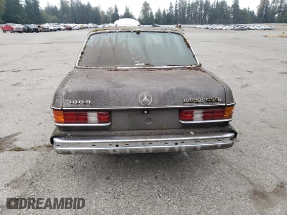 ✅ 1983 Mercedes-Benz 300 D • VIN: WDBAB33A6DB030407 • Lot: 70720954. Listed on Copart with 216,941 mi. Free auction sales archive from the USA and detailed vehicle history report at DreamBid. Image 6.