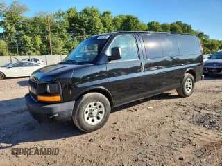 ✅ 2012 Chevrolet Express Passenger LS • VIN: 1GNSGBF41C1193808 • Lot: 70632705. Listed on Copart with 138,810 mi. Free auction sales archive from the USA and detailed vehicle history report at DreamBid. Image 1.