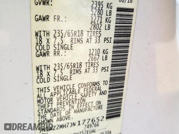 ✅ 2018 Nissan Murano SL • VIN: 5N1AZ2MH7JN177652 • Лот: 71191105. Опубликован ранее на Copart с пробегом 123 035 миль. Бесплатный доступ к архиву аукционных продаж из США и подробный отчёт об истории автомобиля на DreamBid. Изображение 13.