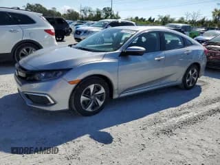 ✅ 2019 Honda Civic LX • VIN: 19XFC2F6XKE049788 • Lot: 87454365. Listed on Copart with 58,425 mi. Free auction sales archive from the USA and detailed vehicle history report at DreamBid. Image 1.