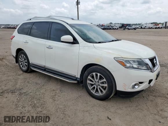 ✅ 2014 Nissan Pathfinder Platinum • VIN: 5N1AR2MNXEC714411 • Lot: 57431815. Listed on Copart with 77,738 mi. Free auction sales archive from the USA and detailed vehicle history report at DreamBid. Image 4.