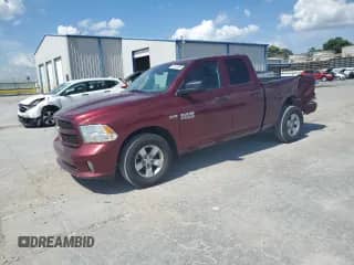 2018 Ram 1500 Express z VIN 1C6RR6FT4JS221938, wystawiony jako Copart lot #62539095 z przebiegiem 86 691 mil mil oraz Szkoda całkowita • Salvage title. Historia ofert i sprzedaży dostępna na DreamBid. Obrazek 1.