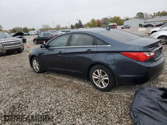 2012 Hyundai Sonata GLS with VIN 5NPEB4AC6CH427657, listed as a Copart auction lot 90523475 with 135,369 mi miles and Salvage title. Bid and sale history available at DreamBid. Image 2.