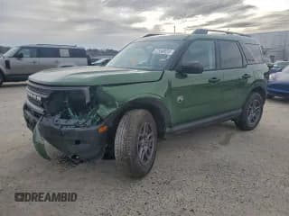 ✅ 2025 Ford Bronco Sport Big Bend • VIN: 3FMCR9BN2SRE38257 • Lot: 96331345. Wystawiony na Copart z przebiegiem 20 105 mil. Bezpłatny archiwum sprzedaży aukcyjnych z USA i szczegółowy raport historii pojazdu na DreamBid. Zdjęcie 1.