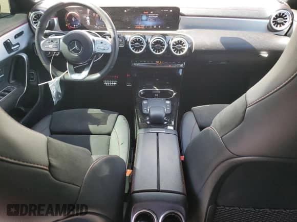 2023 Mercedes-Benz CLA 250 with VIN W1K5J4GB3PN409887, listed as a Copart auction lot 62943245 with 41,549 mi miles and Salvage title. Bid and sale history available at DreamBid. Image 8.