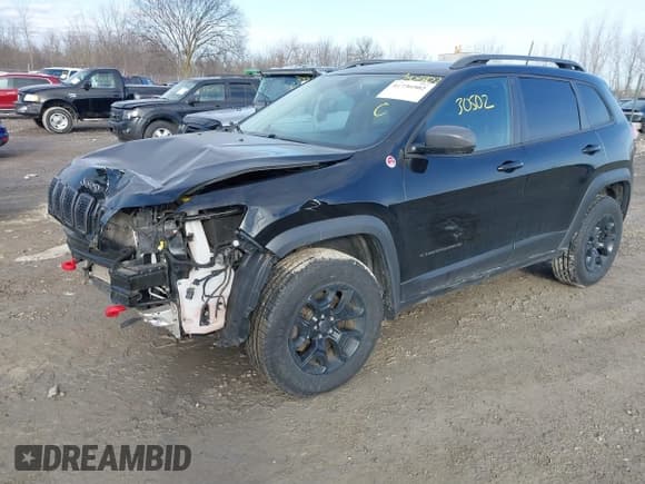 ✅ 2020 Jeep Cherokee Trailhawk • VIN: 1C4PJMBX5LD532516 • Лот: 41730502. Опубликован ранее на IAAI с пробегом 85 543 миль. Бесплатный доступ к архиву аукционных продаж из США и подробный отчёт об истории автомобиля на DreamBid. Изображение 2.