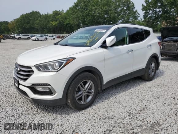✅ 2017 Hyundai Santa Fe 2.4L • VIN: 5XYZUDLB5HG455738 • Лот: 64665853. Опубликован ранее на Copart с пробегом 101 585 миль. Бесплатный доступ к архиву аукционных продаж из США и подробный отчёт об истории автомобиля на DreamBid. Изображение 1.