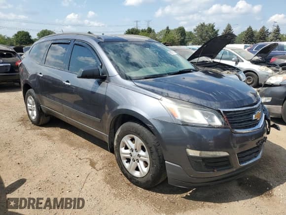 ✅ 2013 Chevrolet Traverse LS • VIN: 1GNKRFED4DJ118508 • Lot: 69075134. Wystawiony na Copart z przebiegiem 152 364 mil. Bezpłatny archiwum sprzedaży aukcyjnych z USA i szczegółowy raport historii pojazdu na DreamBid. Zdjęcie 4.