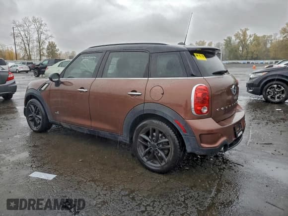 ✅ 2013 MINI Countryman S ALL4 • VIN: WMWZC5C51DWP33287 • Лот: 94749055. Опубликован ранее на Copart с пробегом 128 018 миль. Бесплатный доступ к архиву аукционных продаж из США и подробный отчёт об истории автомобиля на DreamBid. Изображение 2.