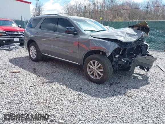 ✅ 2024 Dodge Durango SXT • VIN: 1C4RDJAG4RC173545 • Lot: 42028669. Listed on IAAI with 3,225 mi. Free auction sales archive from the USA and detailed vehicle history report at DreamBid. Image 1.