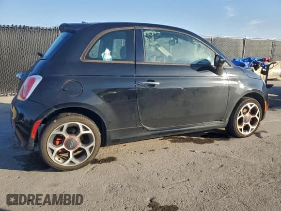 ✅ 2016 FIAT 500 Sport • VIN: 3C3CFFBR3GT177170 • Lot: 96409485. Listed on Copart with 94,929 mi. Free auction sales archive from the USA and detailed vehicle history report at DreamBid. Image 3.