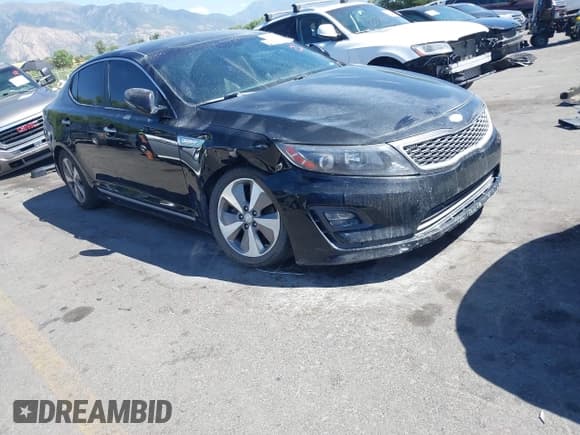 ✅ 2014 Kia Optima EX • VIN: KNAGN4AD1E5073586 • Lot: 42795892. Listed on IAAI with Not provided. Free auction sales archive from the USA and detailed vehicle history report at DreamBid. Image 1.