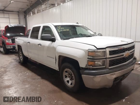 ✅ 2014 Chevrolet Silverado 1500 Work Truck • VIN: 3GCUKPEC0EG121458 • Лот: 41078125. Опубликован ранее на IAAI с пробегом 187 275 миль. Бесплатный доступ к архиву аукционных продаж из США и подробный отчёт об истории автомобиля на DreamBid. Изображение 1.