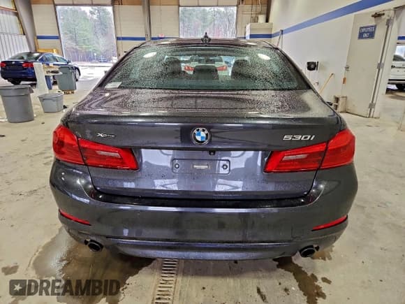 ✅ 2019 BMW 5 Series 530i xDrive • VIN: WBAJA7C5XKWW09286 • Lot: 93150455. Listed on Copart with 72,810 mi. Free auction sales archive from the USA and detailed vehicle history report at DreamBid. Image 6.