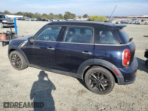 ✅ 2012 MINI Countryman S • VIN: WMWZC3C56CWL82492 • Lot: 87354425. Listed on Copart with Not provided. Free auction sales archive from the USA and detailed vehicle history report at DreamBid. Image 2.