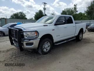 ✅ 2021 Ram 2500 Big Horn • VIN: 3C6UR5DJ8MG554578 • Lot: 55287325. Listed on Copart with 109,879 mi. Free auction sales archive from the USA and detailed vehicle history report at DreamBid. Image 1.