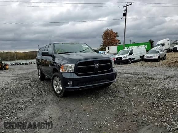 2019 Ram 1500 Tradesman with VIN 1C6RR7FG3KS534893, listed as a Copart auction lot 87383215 with 47,512 mi miles and Salvage title. Bid and sale history available at DreamBid. Image 13.