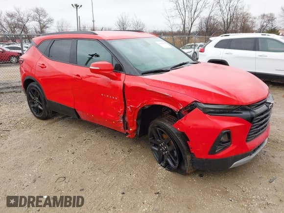 ✅ 2020 Chevrolet Blazer LT • VIN: 3GNKBCRS3LS658375 • Лот: 41843840. Опубликован ранее на IAAI с пробегом 43 398 миль. Бесплатный доступ к архиву аукционных продаж из США и подробный отчёт об истории автомобиля на DreamBid. Изображение 1.
