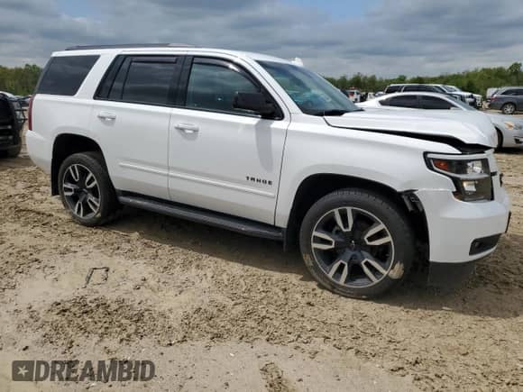 2019 Chevrolet Tahoe Premier z VIN 1GNSKCKJ3KR220037, wystawiony jako Copart lot #54484665 z przebiegiem 94 112 mil mil oraz Szkoda całkowita • Salvage title. Historia ofert i sprzedaży dostępna na DreamBid. Obrazek 4.