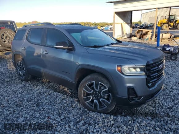 ✅ 2021 GMC Acadia SLT • VIN: 1GKKNMLS2MZ128826 • Lot: 90688585. Listed on Copart with 52,037 mi. Free auction sales archive from the USA and detailed vehicle history report at DreamBid. Image 4.