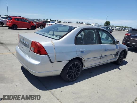 ✅ 2003 Honda Civic EX • VIN: JHMES26743S001644 • Lot: 59372604. Listed on Copart with Not provided. Free auction sales archive from the USA and detailed vehicle history report at DreamBid. Image 3.