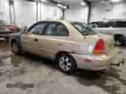 2005 Hyundai Accent GLS z VIN KMHCG45C85U579253, wystawiony jako Copart lot #44936145 z przebiegiem 197 561 mil mil oraz Czysty tytuł • Clean title. Historia ofert i sprzedaży dostępna na DreamBid. Obrazek 2.